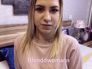 Blonddwomann