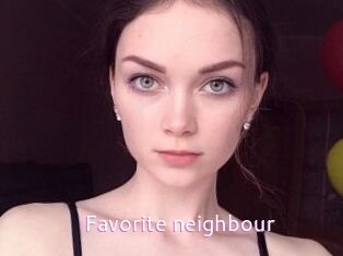 Favorite_neighbour