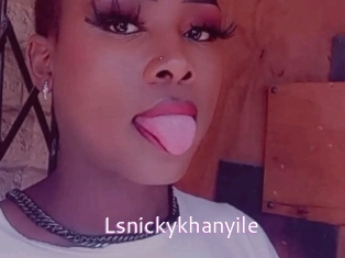 Lsnickykhanyile
