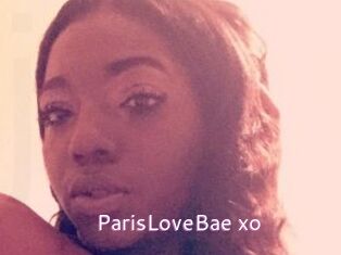 ParisLoveBae_xo