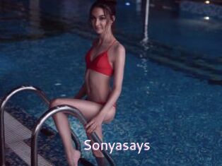 Sonyasays